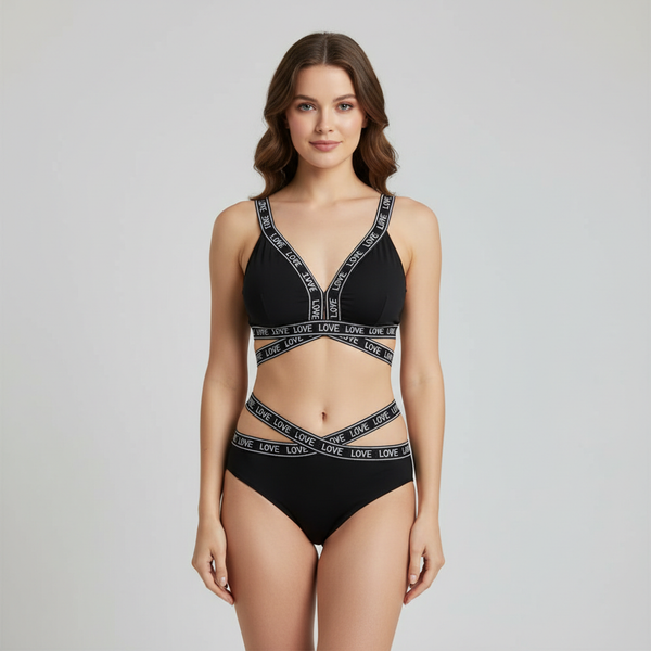 Banded Bralette & Panty Set