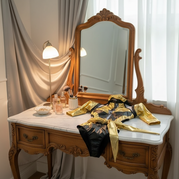 Metallic Party Teddy