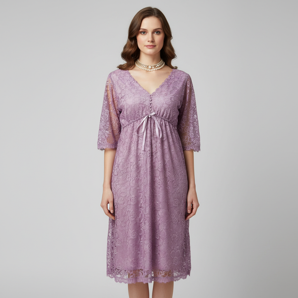 Lavender Lace Elegance